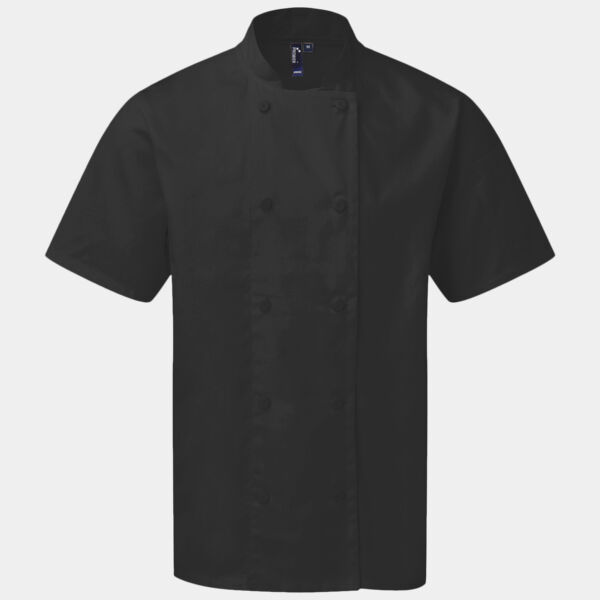 Premier Coolchecker® Short Sleeve Chef's Jacket Thumbnail