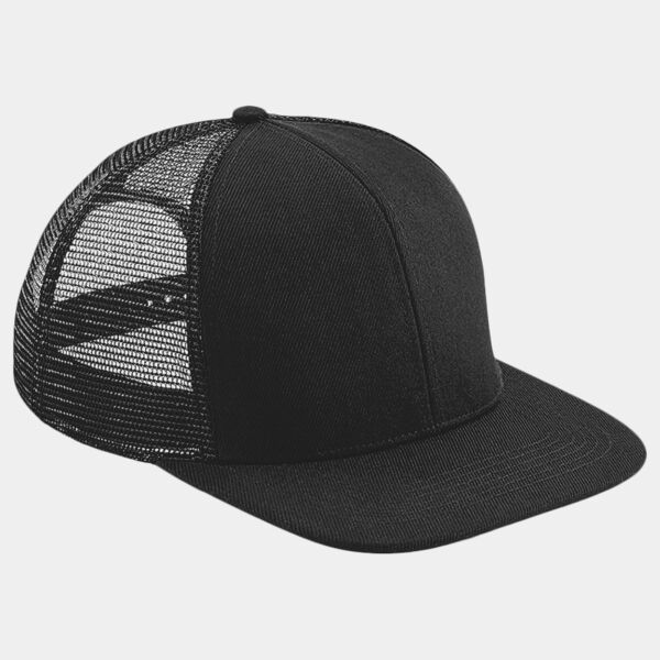 Beechfield Original Flat Peak 6 Panel Trucker Cap Thumbnail