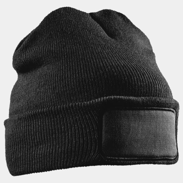 Result Recycled Double Knit Printers Beanie Thumbnail