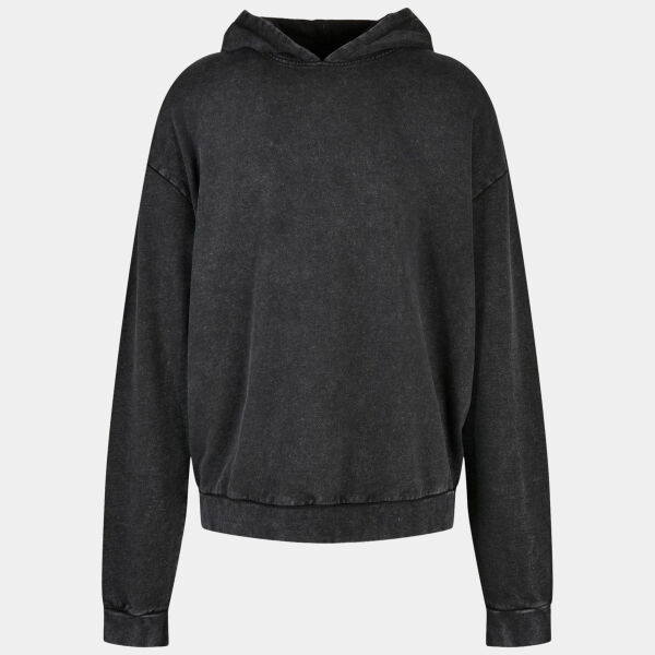Acid washed oversize hoodie Thumbnail