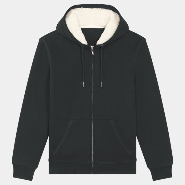 Unisex Hygger sherpa zip-through sweatshirt (STSU956) Thumbnail