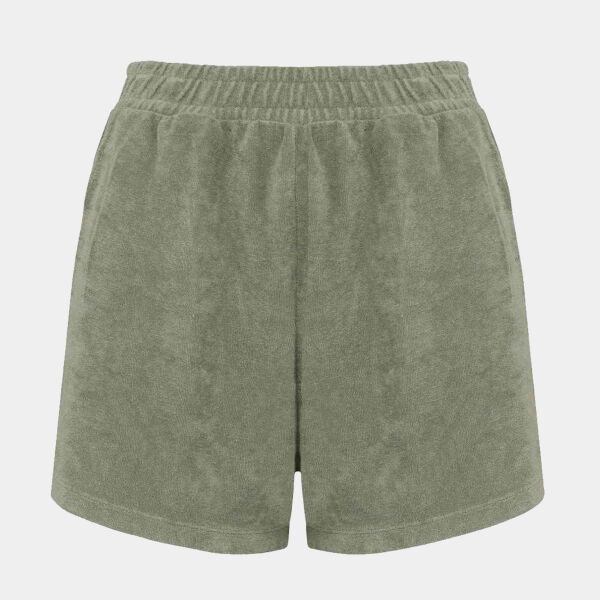 Native Spirit Ladies Terry Towel Shorts Thumbnail