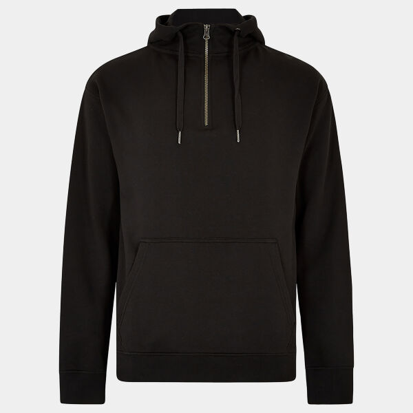 Regular fit 1/4 zip hoodie Thumbnail
