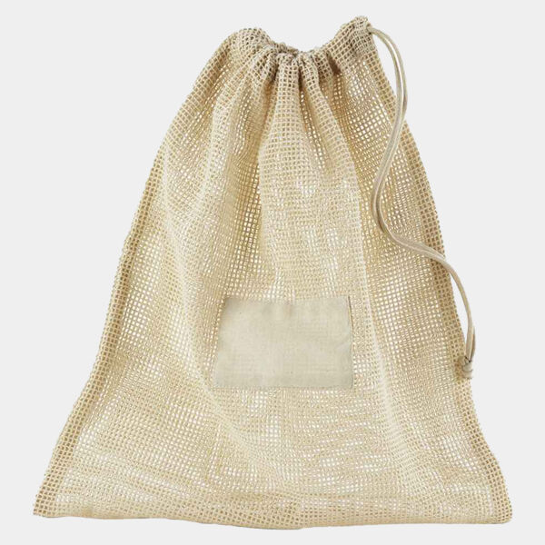 Organic cotton mesh sacks Thumbnail