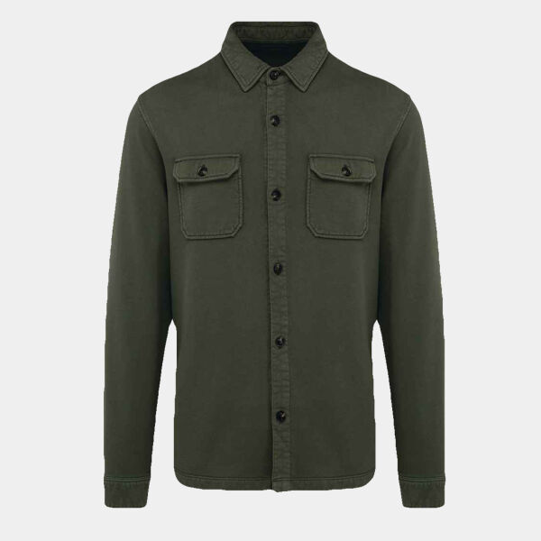 Native Spirit Faded Brushed Fleece Overshirt Thumbnail