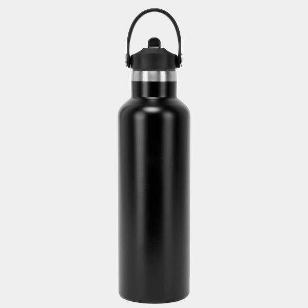 Tridri® vacuum sports water bottle with flip up straw Thumbnail