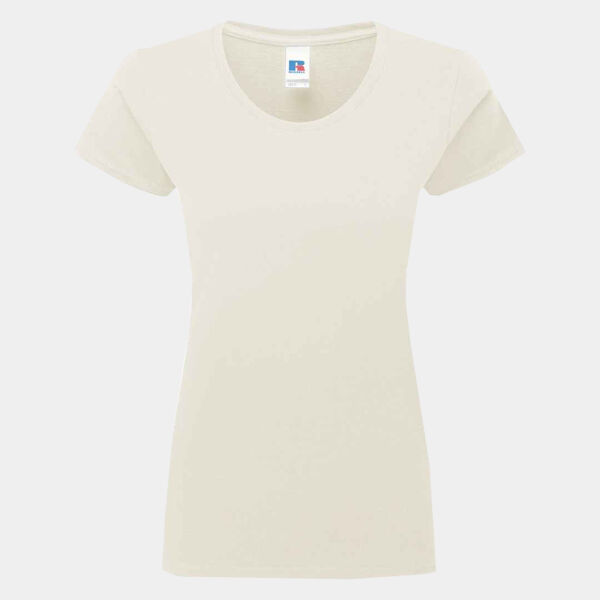 Russell Athletic Ladies Authentic Classic Ringspun T-Shirt Thumbnail