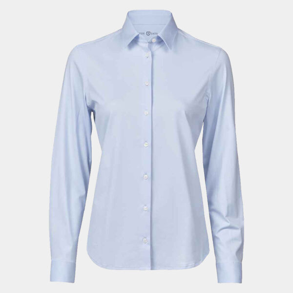 Tee Jays Ladies Active Long Sleeve Stretch Shirt Thumbnail