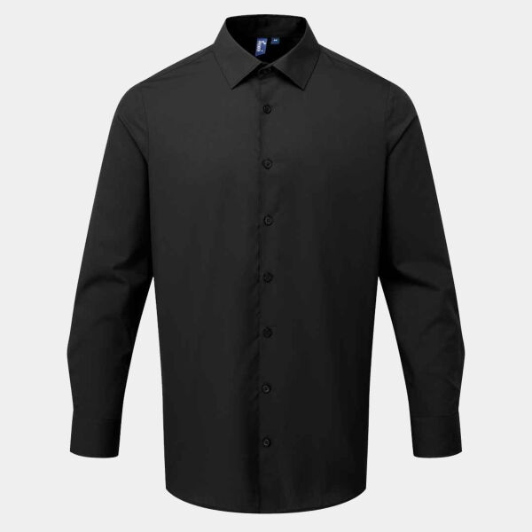 Premier Recyclight® Long Sleeve Poplin Shirt Thumbnail