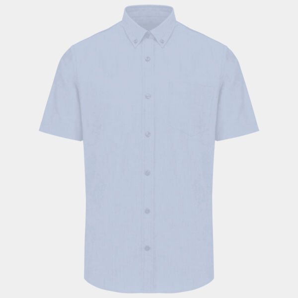 Henbury Short Sleeved Cotton Feel Coolplus® Shirt Thumbnail