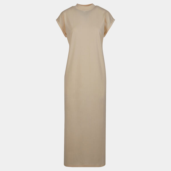 Women’s long extended shoulder dress Thumbnail