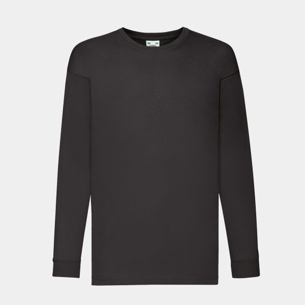 Kids long sleeve valueweight T Thumbnail