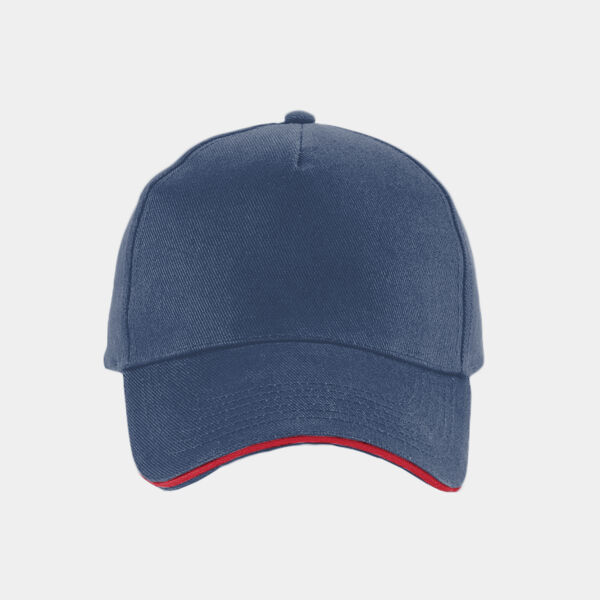 Ultimate 5-panel cap - sandwich peak Thumbnail