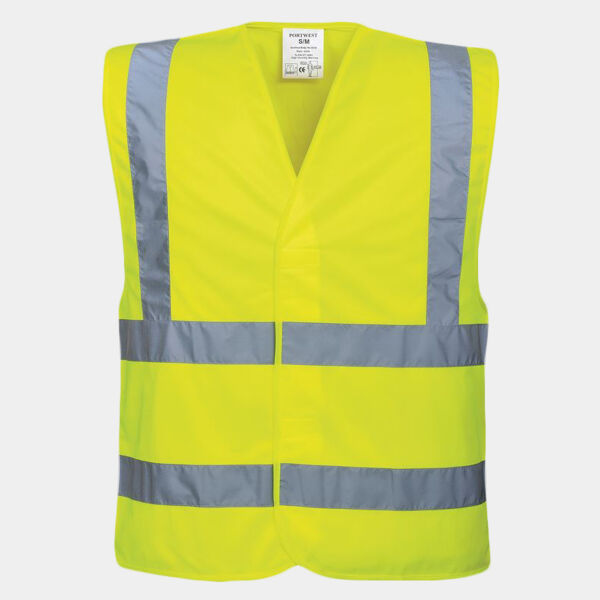 Hi-vis two-band-and-brace vest (C470) Thumbnail