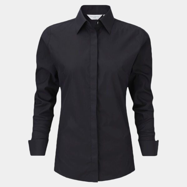 Russell Athletic Collection Ladies Ultimate Stretch Shirt Thumbnail