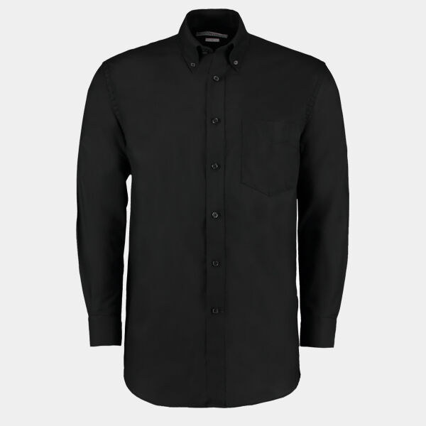Kustom Kit Long Sleeve Classic Fit Workwear Oxford Shirt Thumbnail