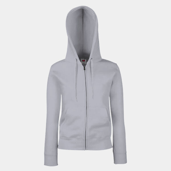 Fruit of the Loom Premium Lady Fit Zip Hooded Jacket Thumbnail