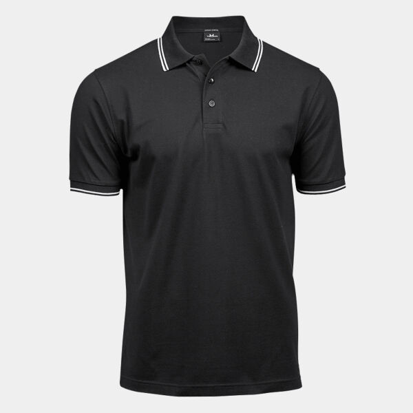 Tee Jays Luxury Stretch Tipped Polo Shirt Thumbnail