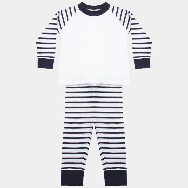 Larkwood Baby/Toddler Striped Pyjamas Thumbnail