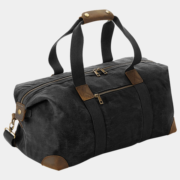 Quadra Heritage Waxed Canvas Holdall Thumbnail