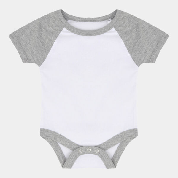 Essential short-sleeved baseball bodysuit Thumbnail