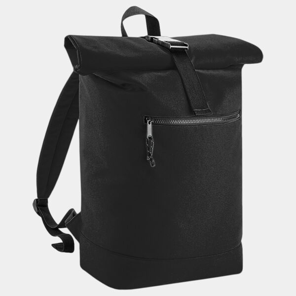 Recycled rolled-top backpack Thumbnail