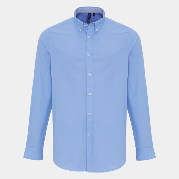 Cotton-rich Oxford stripes shirt Thumbnail