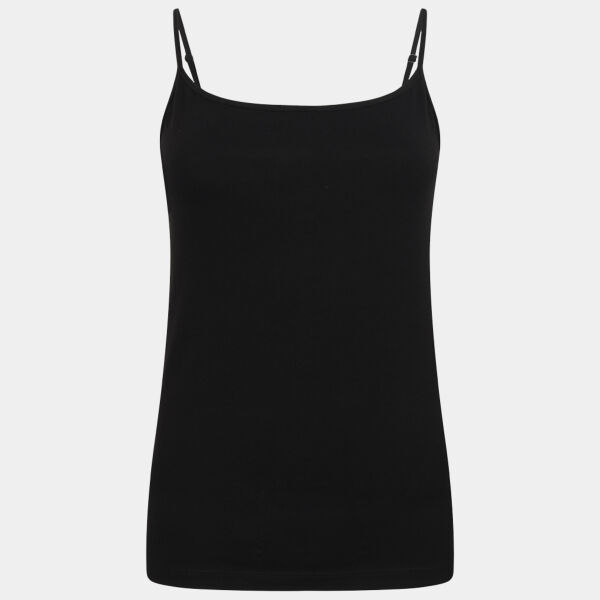 Women's feel-good stretch spaghetti vest Thumbnail