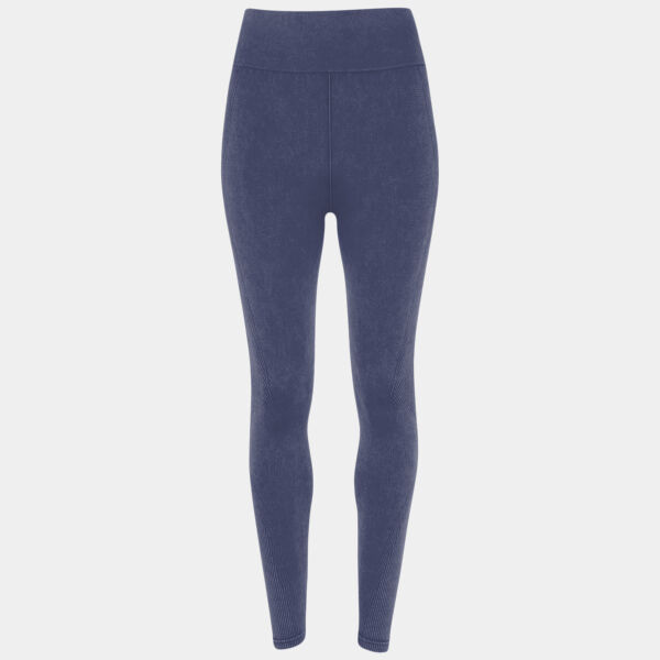 "Women's TriDri® seamless "3D fit" multi-sport denim look leggings" Thumbnail